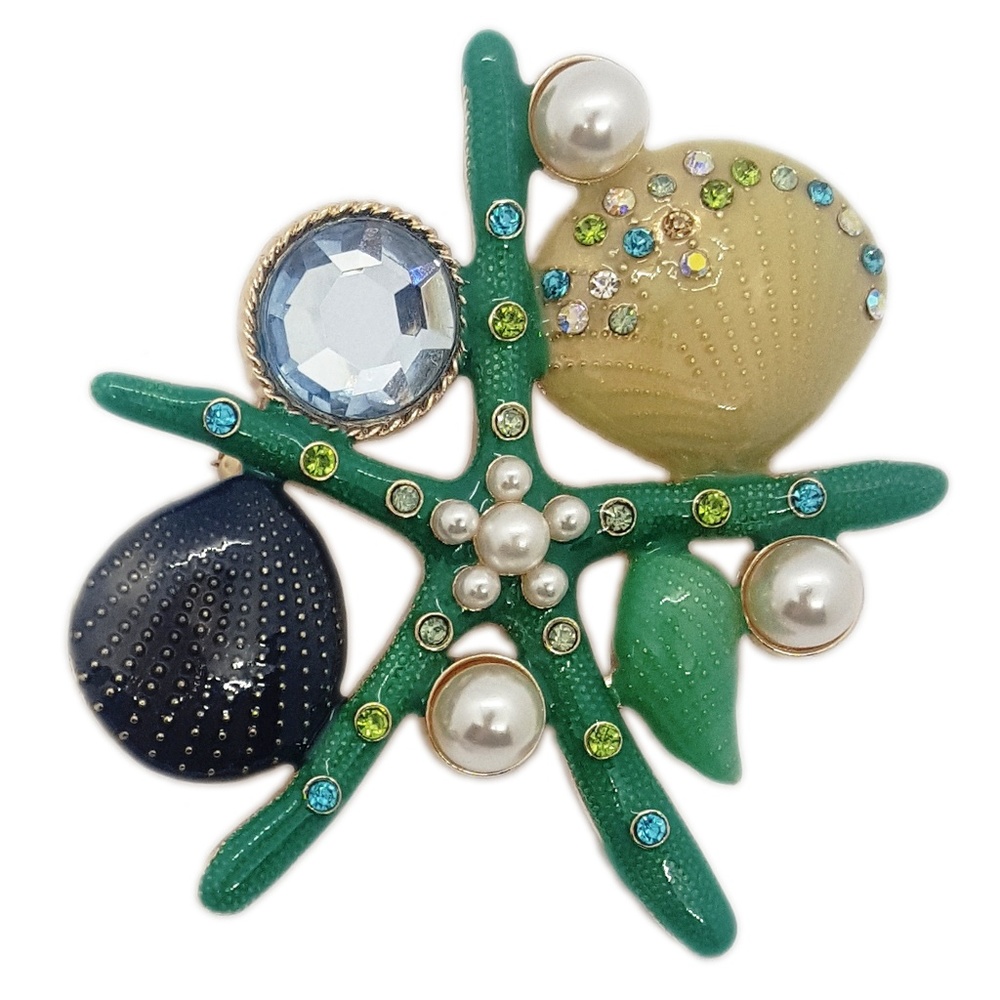 Starfish Brooch